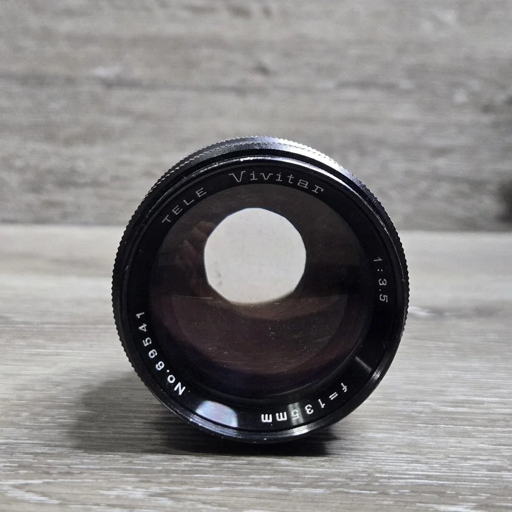 Vivitar Auto Tele-Zoom 55-135mm f/3.5 Screw Mount Auto Telephoto Lens No 69541